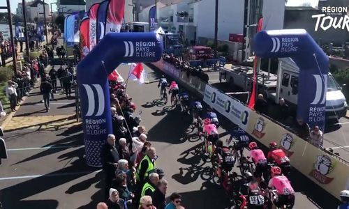 Région Pays de la Loire Tour - étape 1 : arrivée à Saint-Gilles-Croix-de-Vie