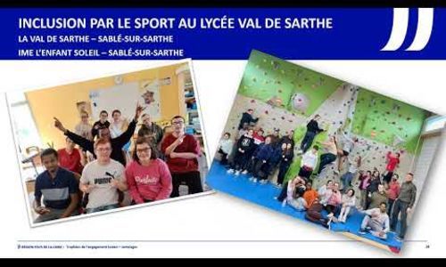 Trophées de l’engagement lycéen Jumelages Handicap 2024-2025
